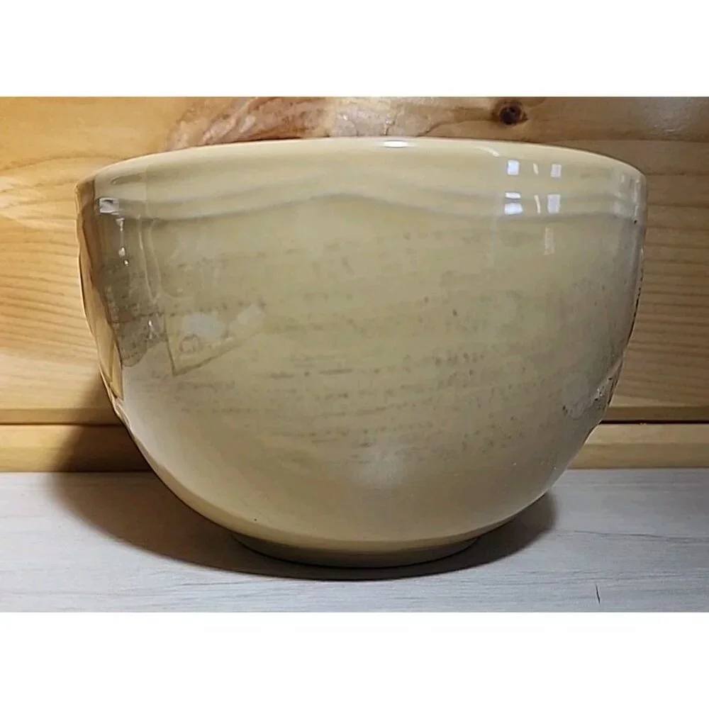 Soup Cereal Bowls Le Gourmet Chef Yellow Leaves